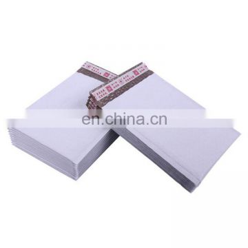 custom Bubble envelope PE plastic bag,white shockproof international express self adhesive sealing envelope