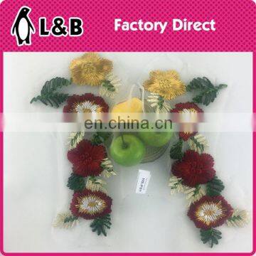Mutli Color Mechanical Embroidery Flower Patch for Clothing photo-2