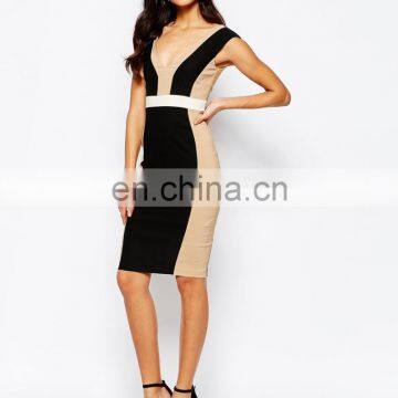 2016 Wholesale Casual Formal Dress For Women New Fashion Summer Dresses For Office Clothing