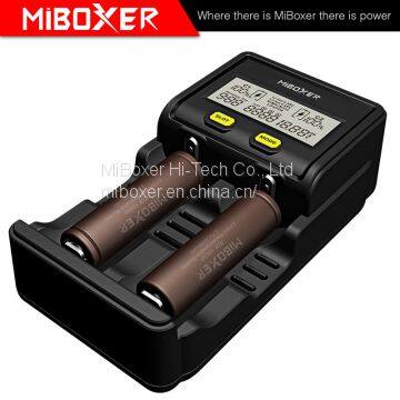 Miboxer New C2-4000 Battery Charger for Li-ion 2 Bay DC Battery Chargers AA NIMH Battery Chargers photo-3