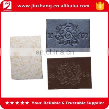 Personalized garment leather labels for clothing wholesale