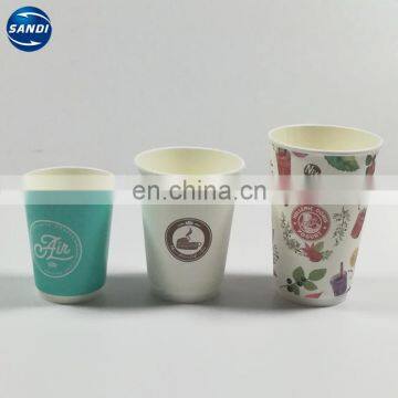 Custom full color printed double wall paper cup