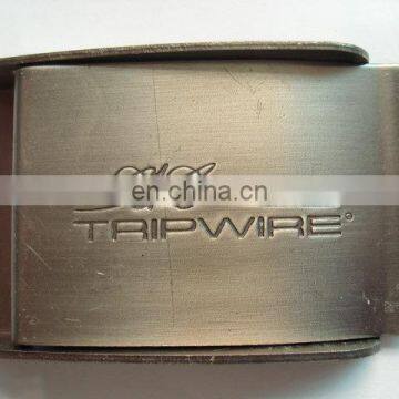 hot selling military metal belt buckles with custom logo for man