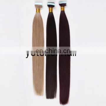 2015 New 100% Remy Human Hair Straight Tape Hair Extensions,Hair Extension Adhesive Tape,Micro Tape And Hair Extension