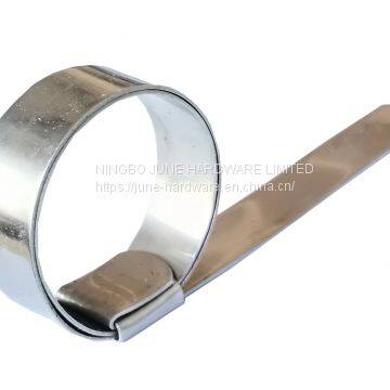 Stainless steel W4 throbbing hose clamp