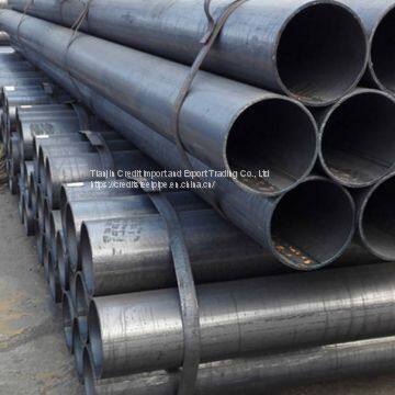 Black Carbon Welded Steel Pipe ERW Steel Pipe Welded Furniture Pipe photo-3