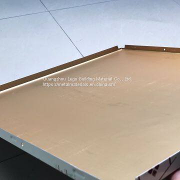 Shaped Aluminum Buckle Ceiling Acid Resistance Airport photo-2