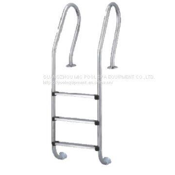 Swimming Pool Stainless Steel Ladder, Two or Three Steps Pool Ladder