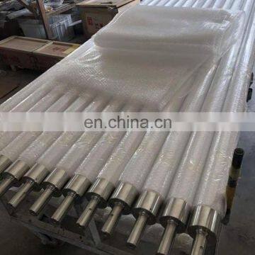 tempered glass machine oven used ceramic rollers fused silica ceramic roller High density for roller kiln