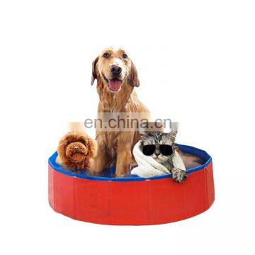 Cool Summer Funny Pet Bath Pool,foldable Pet Swimming Pool,PVC Foldable Large Inflatable Dog Swimming Pool