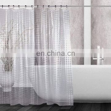 Amazon Mildew Resistant Anti-Bacterial PEVA 3D Shower Curtain Liner