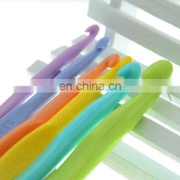 High Quality ABS Wholesale Ergonom Custom Set Knit Needle Crochet Hook Bag Crochet Hook Head