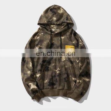 Wholesale Custom Plain Pullover Camouflage Hoodie photo-2