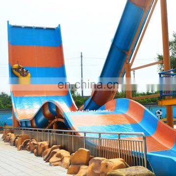 Large Plastic Water Theme Park Equipment Slide For Sale Garden Water Slide photo-3