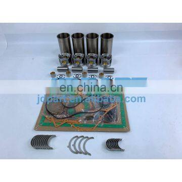 4D31 Rebuild Kit With Engine Bearings Cylinder Liner Piston Rings Full Gasket Kit For Mitsubishi