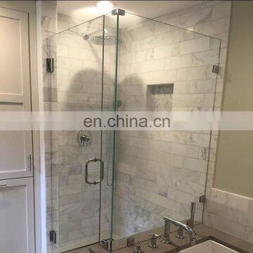 shower partition glass shower cabin glass tinted shower glass