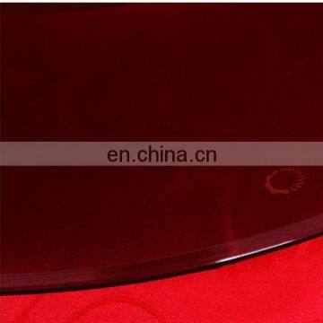 round tawny bronze affordable prices  toughened tempered glass table top glass top customized