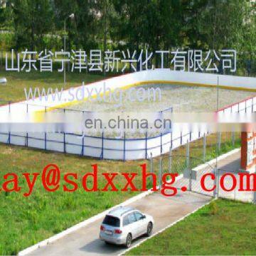 Hdpe Ice Hockey Dasher Board System/polyethylene Fence Plastic Panels/portable Soccer Wall