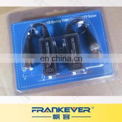 FRANKEVER Passive AHD/CVI/TVI Transceiver Single Channel Video Balun