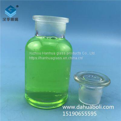 Manufacturers direct 125ml wide mouth transparent reagent   glass bottle