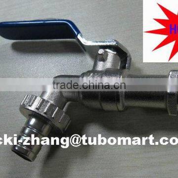 nickel plating brass bibcock from yuhuan brass factory