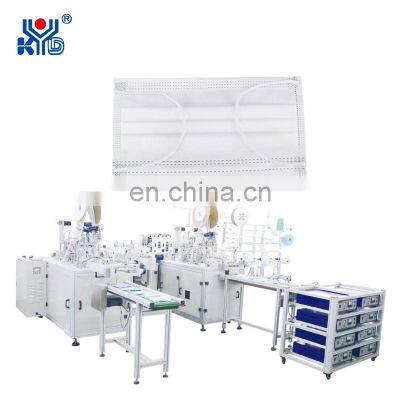 2021 Hot Sales Automatic Disposable Surgical Non Woven Face Mask Making Machine with Outer Earloop