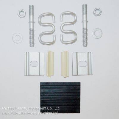 Type II Rail Fastening System(Rail Fastener) for Railway Track Fixing photo-2