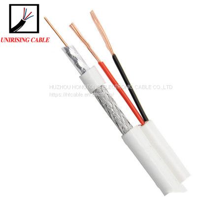 CCTV Cable Rg59 Siamese cable power cable +2c