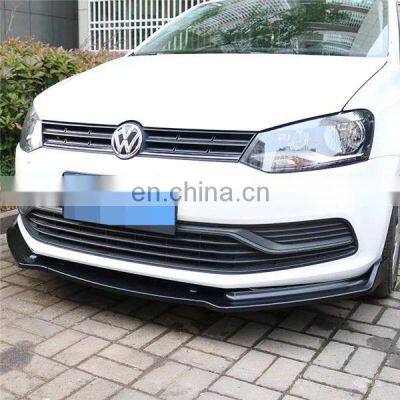 ABS  front  bumper  front  position  front  bumper lip  for VW Volkswagen  Polo 2013-2018