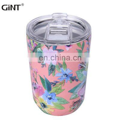 Double Wall Stainless Steel Wine Tumbler  with leak proof lid 20oz mug for long time cold