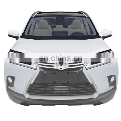 Front Rear Bumper Grille Face Conversion Body kits for 2014-2015 Rav4 Upgrade Lexus