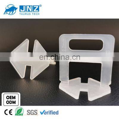 JNZ-TA-TLS-C 1mm high quality tile spacer clip tile leveling system clips spacer tile leveling system clips