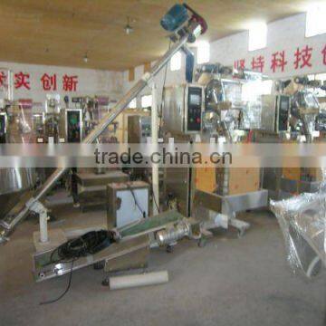 Automaitc powder packing machine with cover and automatic loading machine