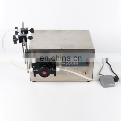 Precise peristaltic pump liquid filling machine for perfume, water, oil