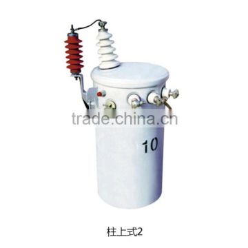 Single phase oil- filed pole-mounted distribution transformers