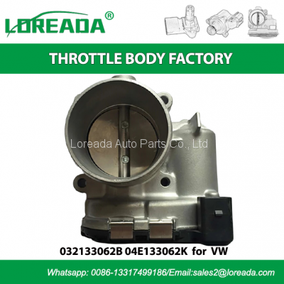 LOREADA Fuel Injection 52MM New Throttle body Valve 032133062B 04E133062K 04E133062A A2C85080800 for VW FOX GOL GOLF Saveiro Spacefor Voyage