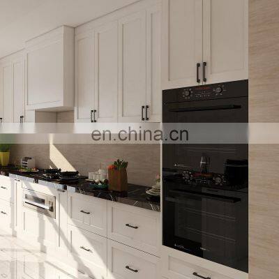 Special Size Cupboards White MDF Door Plywood Kitchen Cabinet Modern With Wall Cabinets Home Improvement