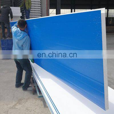 Qingdao fireproof waterproof eps wall and roof insulated warehouse sandwich panel