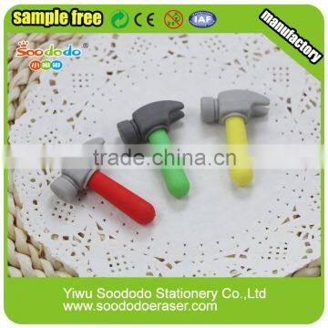 Wholesale Promotional Gift Working Tool Rubber Hammer Eraser