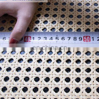 Fast Delivery and Best Price Rattan Cane Webbing Roll Natural Mesh Furniture Bleached Square Woven Rattan Cane Webbing