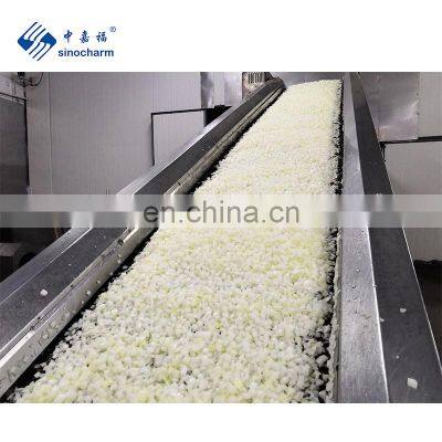 Sinocharm High Quality BRC-A Certified 10*10mm IQF Onion Frozen Diced Onion