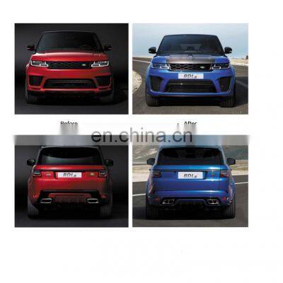 Car Bodykits for Range Rover Sport SVR 2018 2019 2020 Bumper Guard Facelift