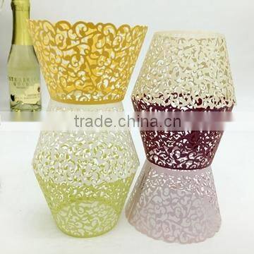 Wedding Invitation Decoration Delicated Laser Cut Gold Laser Cut Cupcake Wrappers Quality Choice photo-5