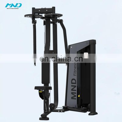 MND Fitness Equipment Online Pin Loaded Gym Equipment Pearl Delt / Pec Fly for Commercial Gym Use