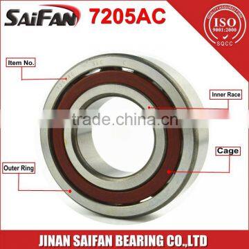 Japan Quality CNC Machine Spindle Bearing Angular Contact Ball Bearing 7205 AC High Precision Bearing 7205