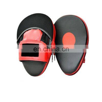 Cheap V Shape Curved Custom Leather Boxing Focus Pads photo-4
