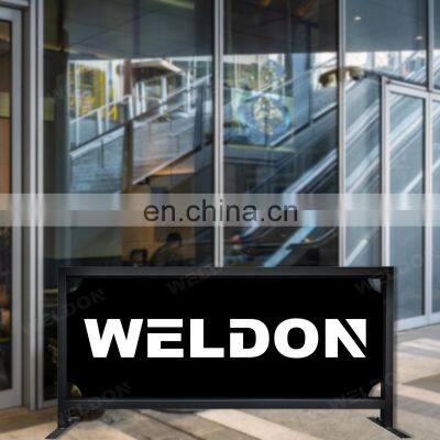 High Quality Portable Road Barriers Safety Crowd Control Traffic Outdoor Cafe Barricade photo-4