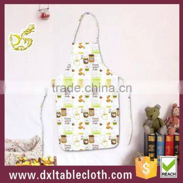 Household disposable pvc bib style kitchen apron