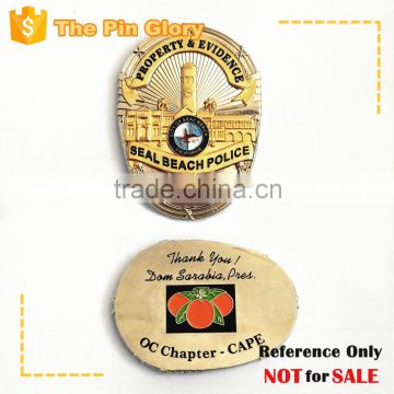 3D challenge coins award challenge coin carpe sea beach challenge coin gold badge coin