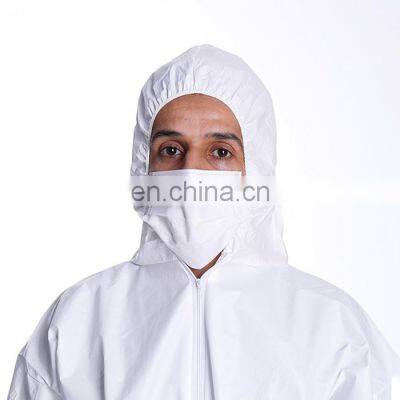 Disposable Waterproof Industrial Microporous Breathable Non Woven Coverall photo-5